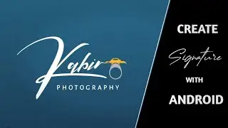 How to create Stylish Signature Photography Logo || Techworld