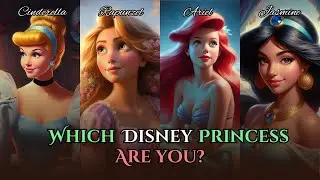 Find Your INNER DISNEY PRINCESS! | Which Disney Princess Are You? | Personality Test