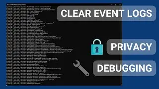 Clear Windows Event Logs Today
