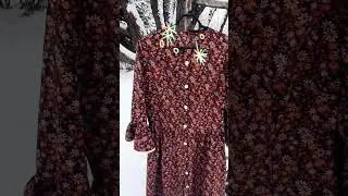 Платье в деревенском стиле. Country style dress  