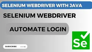 Selenium WebDriver tutorial #6 - How to automate login using selenium WebDriver