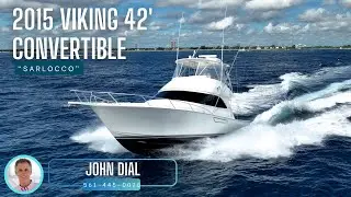 2015 Viking 42' Convertible "Sarlocco" [$695,000]