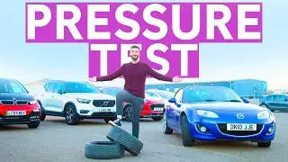 PROOF Cars With Wrong Tyre Pressures ARE DANGEROUS!