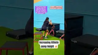 Increase Athlete Jump Height! Athlete Explosive Training! #shorts