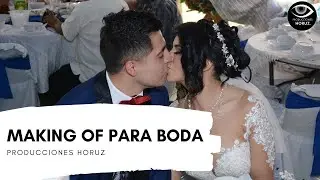 Making Of para boda en el  parque Masayoshi Ōhira