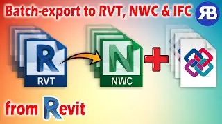 Revit Snippet: Batch-Export Models to Different File Formats!