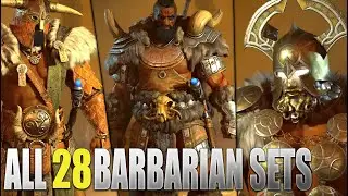ALL 28 Diablo 4 Barbarian Transmog Armor Sets & How To Get Them