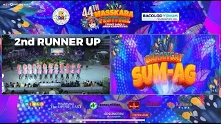 SECOND RunUP! BRGY. SUM-AG - 44th MassKara Festival Street & Arena Dance Competition 2023