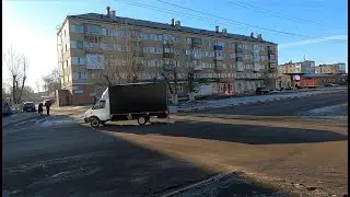 Костанай утро на улице Гагарина бывш Гвардейской