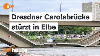 Dresdner geschockt: Stürzt Carolabrücke jetzt komplett ein?