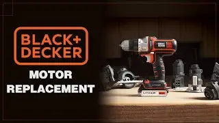 How to Replace the Motor Assembly on a Black and Decker MATRIX BDCDMT120 Lithium Drill/Driver