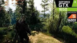 The Witcher 3 Next-Gen - GTX 1650 - Benchmark 1080p ULTRA