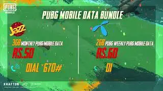 PUBG MOBILE DATA BUNDLE IS AVAILABLE NOW！｜ PUBG MOBILE Pakistan Official