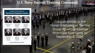 US Navy Recruit Training Command Award Winners Sep 5, 2024