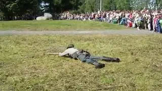 Реконструкция освобождения г. Петрозаводска от оккупантов в 1944 г.   День города (2019 г.)
