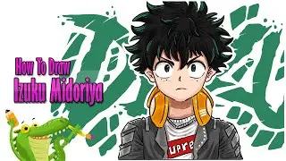 How to draw Deku My Hero Academia