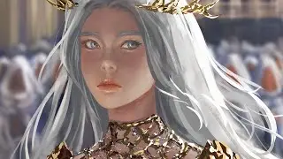 Vessel 5 - Digital Art Painting Process