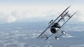 Rise of Flight - вспоминаю, как тут летать (воздушный бой)