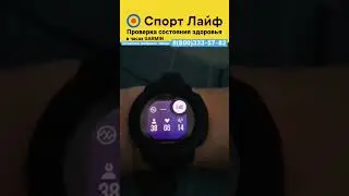 Проверка состояния здоровья в часах GARMIN 