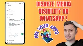 How to Disable the Media Visibility on WhatsApp