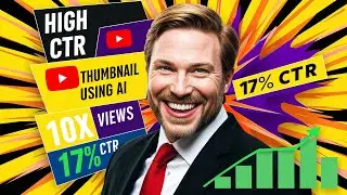 Make Viral AI YouTube THUMBNAILS with Free AI Tool (in Minutes) | Best AI Thumbnail Generator 🚀🎥