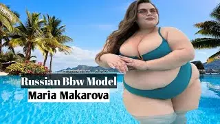 Maria Makarova | BBW Russian Model | Biography & Wiki | Plus Size Model | Fashion Model