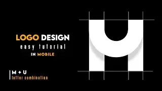 Logo Design in Mobile | Pixellab Tutorial | Logo Design Pixellab