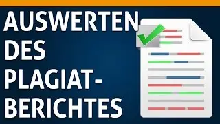 06 Den Plagiatbericht auswerten