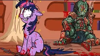 Хищник в Понивилле - комикс my little pony