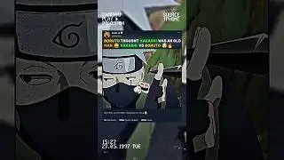 KAKASHI vs BORUTO...🤯🔥