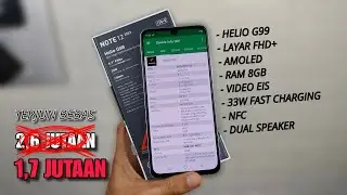 MUMPUNG HARGANYA TERJUN BEBAS | BUDGET MINIMAL SPEC MAXIMAL - UNBOXING & TEST INFINIX NOTE 12 2023