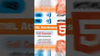 Html Attribute short video html course web development 