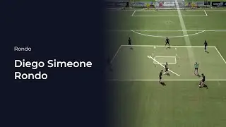 Diego Simeone Rondo | Soccer Coaching Drill