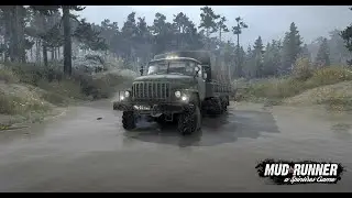 Продолжаем играть в MudRunner ужасная копия игры SnowRunner.