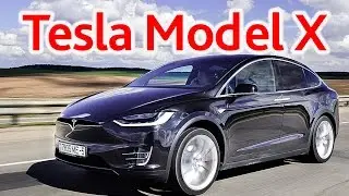 Tesla Model X with Autopilot