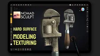 Hard Surface Tutorial Nomad Sculpt [Full Process explained]