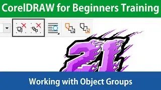 CorelDRAW for Beginners Working With Object Groups Tutorial