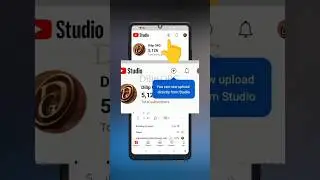 you now upload directly from yt Studio | yt new update 2024 