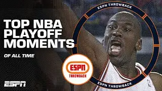 BEST NBA Playoff moments of ALL TIME 🔥 | ESPN Throwback