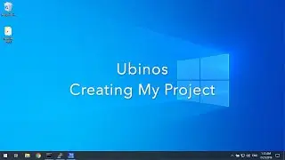 Ubinos - Creating My Project