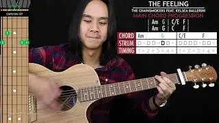 This Feeling Guitar Cover Acoustic - The Chainsmokers Kelsea Ballerini  🎸 |Tabs + Chords|