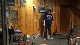 ВЗЯТИЕ В СТОЙКУ ГИРИ 24КГ НАПОПА 24KG KETTLEBELL BOTTOM UP CLEAN