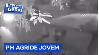 Jovem é agredida com joelhada no rosto por policial no interior paulista