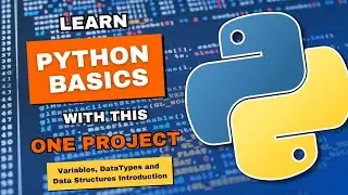 Learn Python fundamentals with a SINGLE Project | Python Beginner Tutorial