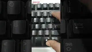 How to Zoom in and Zoom Out on Windows Desktop Screen. | #shorts