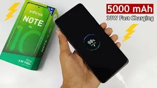 Infinix Note 10 PRO 33W Fast Battery Charging Test - Phonebolee🔋⚡