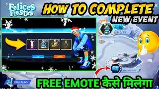 Winterlands Frostfire Event Kaise Complete Karen | Free Emote Kaise Milega In Free Fire New Event
