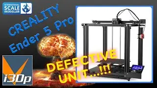 Creality Ender 5 Pro - Unbox, Build, Test & Review.... Problems...!!!