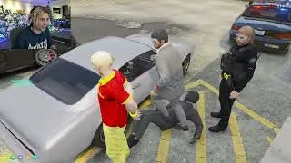 The Boys Save X From Getting Arrested | NoPixel GTA RP