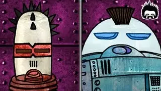 Red vs Blue - ROBOT FIGHT!!